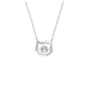 Hello Kitty Zircon Pendant Sparkling Elegance Jewelry