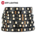 WS2814 RGBW LED Strip 12V/24V Addressable 4in1 IP30 5050 Bright Glow