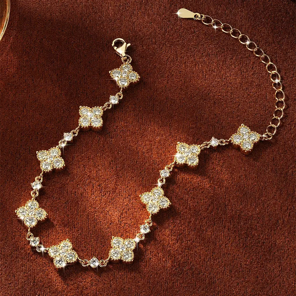 Oxtao Gold Moissanite Bracelet — product image 4