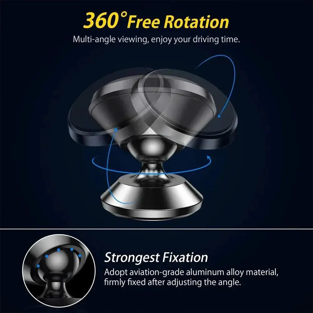 Premium Magnetic Car Phone Holder for GPS Navigation