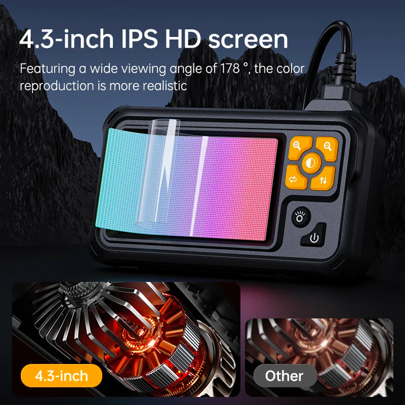 Industrial Endoscope Camera IPS Screen Single/Dual Lens — product view 4