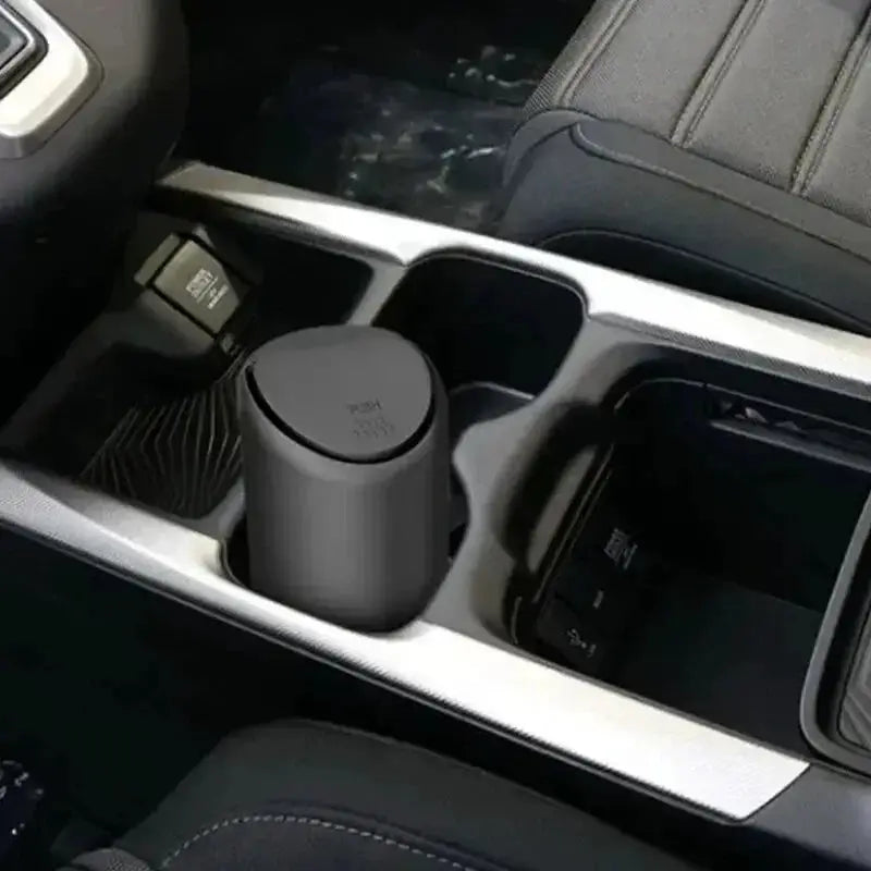 Car Silicone Trash Can Organizer Bin For Auto Use Storage