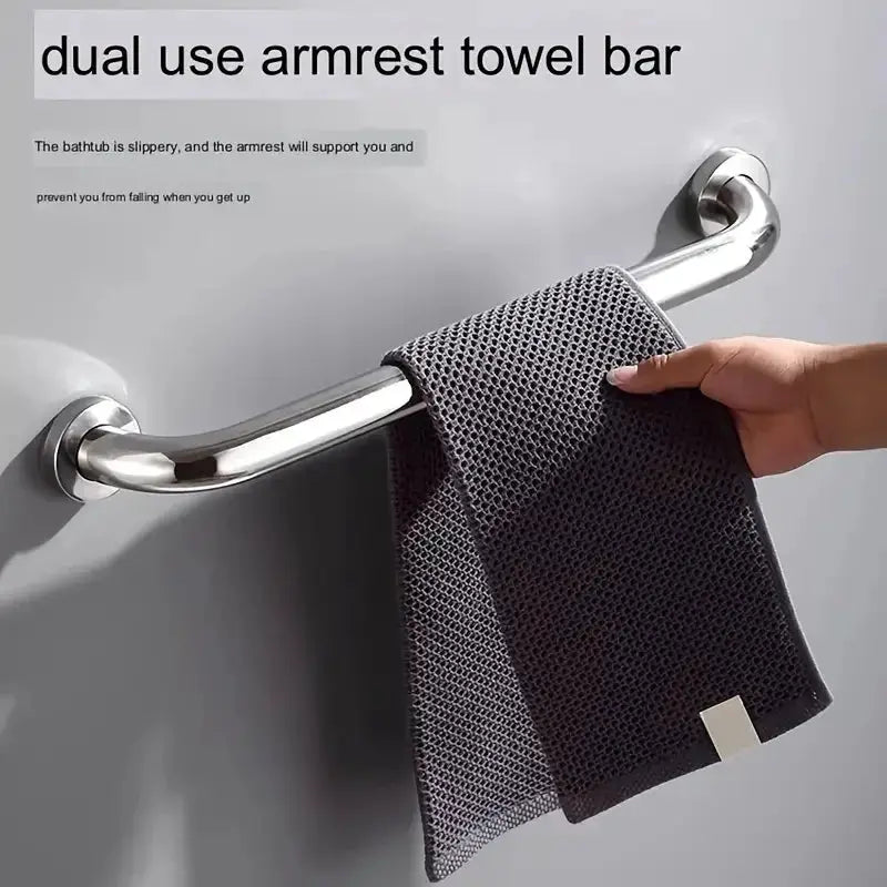 Stainless Steel Grab Bar Bathtub And Shower Safety Rail