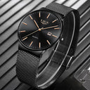 Lige Ultra Thin Mens Fashion Watch Quartz Elegant Design