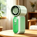 Portable Mini Fan - Digital Display For Travel