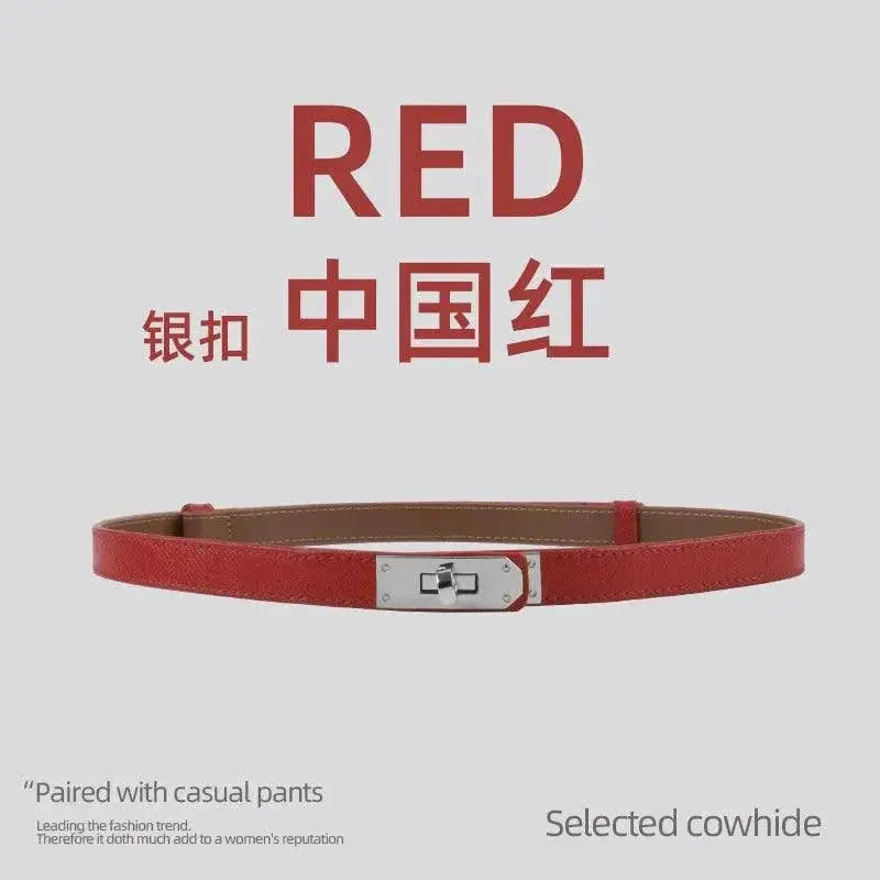 Luxury Leather Waist Belt For Women Fashion Accessory