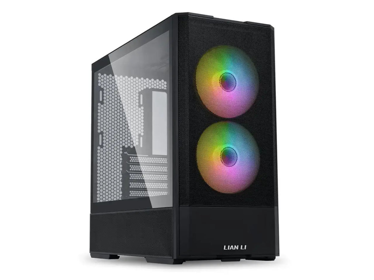 LIAN LI LANCOOL 207 Compact ATX RGB Gaming Computer Case, Tower Chassis w/ 2x140mm  ARGB,2x120mm PWM Fans Pre-Installed, reinventing ATX Layout / Tempered Glass