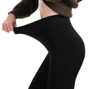 Stay Warm in Style This Winter High Waist Velvet Leggings
