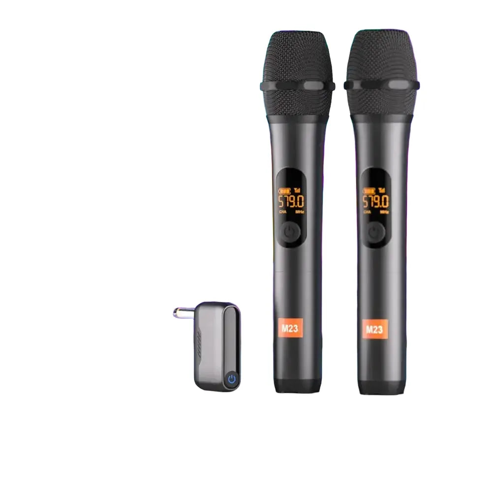 Wireless UHF Mic - Dual Channel Karaoke Clarity — product view 1