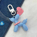 Sweet Balloon Dog Keychain Set for Girls and Teens Fun