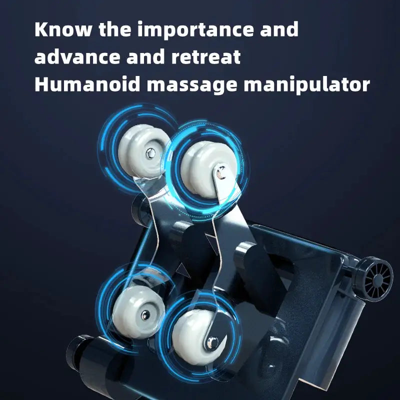 Luxury Shiatsu 4d Massage Chair Foot Spa SL Track Full Body Massage Seat zero Gravity Massage Chair