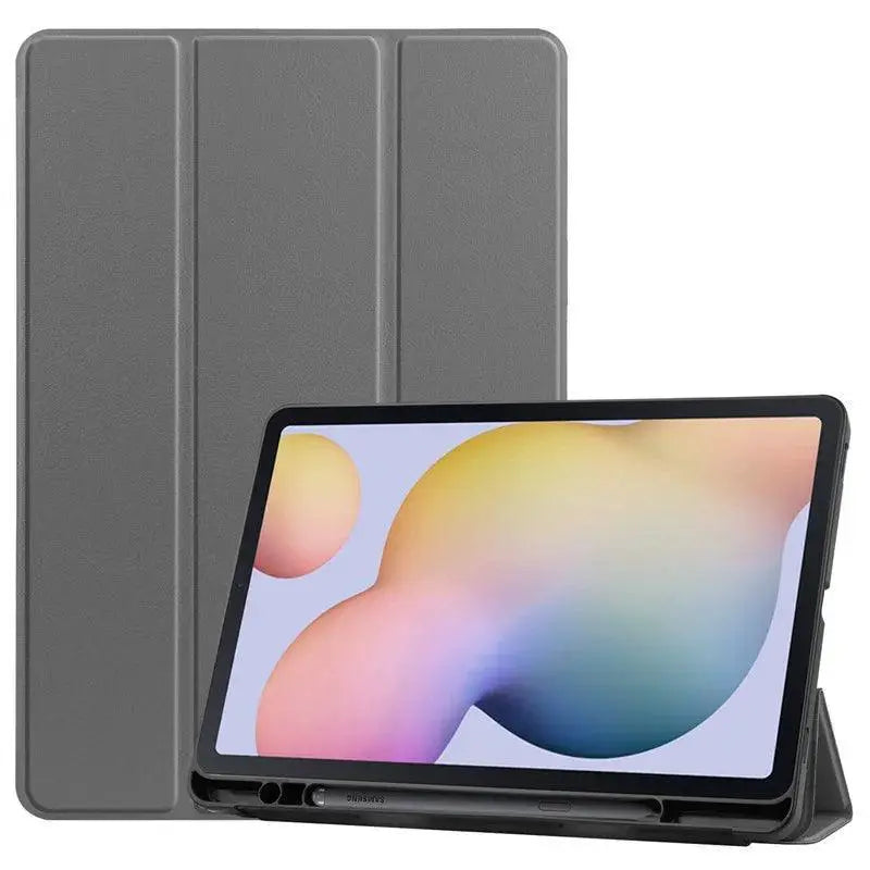 Rugged Tablet Case for Tab Lite Stand — Gray
