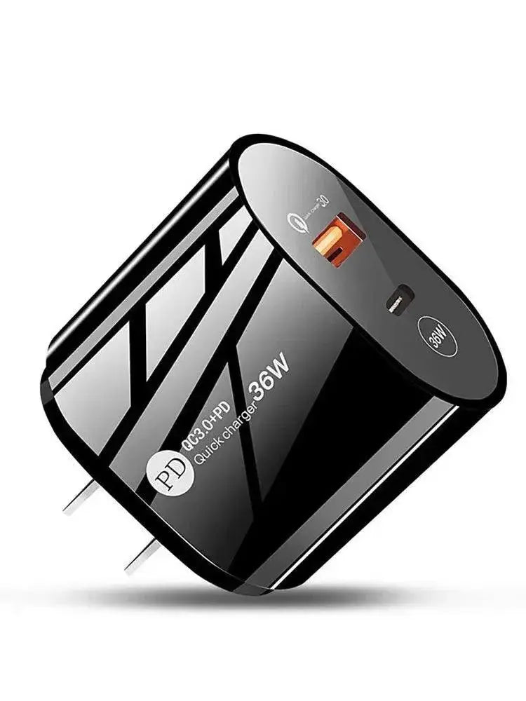 36W USB Wall Charger With Quick Charge For iPhone And More
