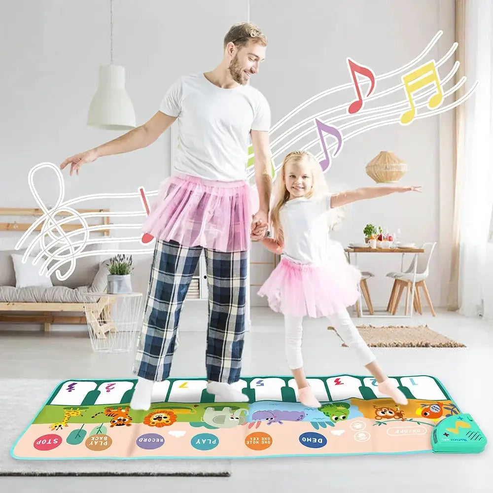 Coolplay 110x36cm Musical Piano Mat For Kids Learning Toys