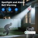 AI Outdoor Camera for Home Security and Alerts Pro
