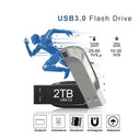 USB Flash Drive Mini High Speed Metal Pendrive Stick Portable