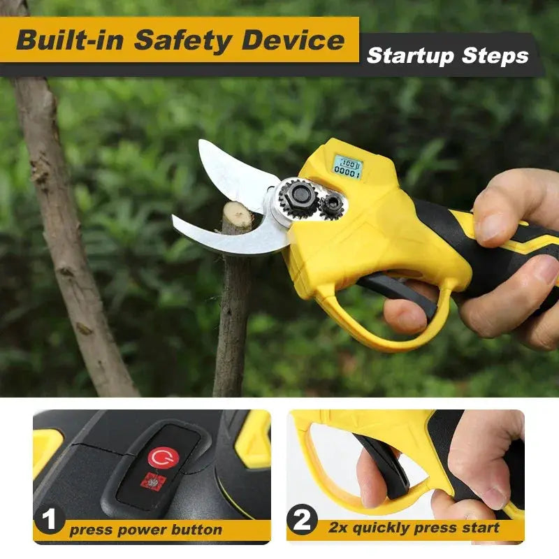 BABEQ 30mm Cordless Brushless Electric Pruning Shears