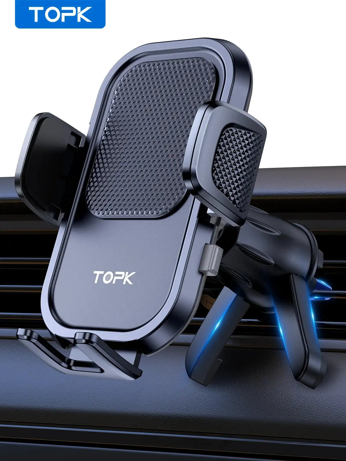 TOPK Universal Car Phone Holder Gravity Car Holder For Phone In Car Air Vent Clip Mount Smartphone Holder