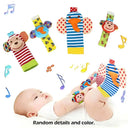 Newborn Animal Rattles - Gentle Motor Skills