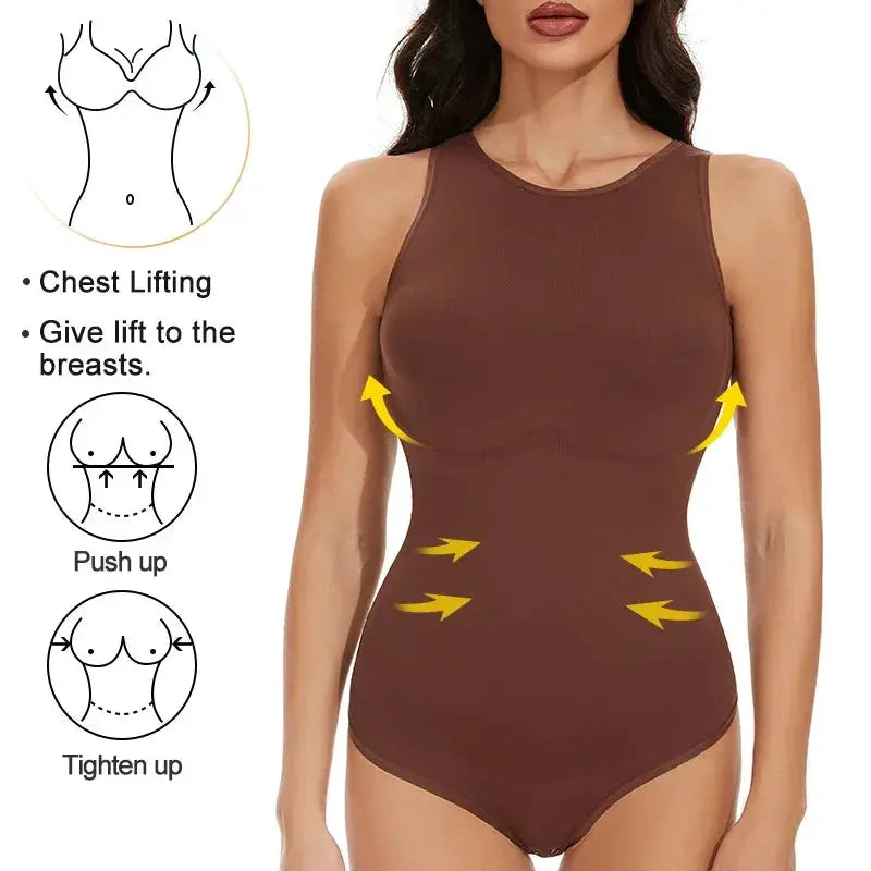 Missmoly Womens Shapewear Bodysuits For Tummy Control