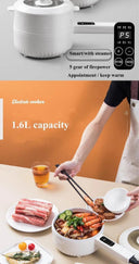 Smart Electric Cooking Pot Reservation Multifunctional Wok-1.6L
