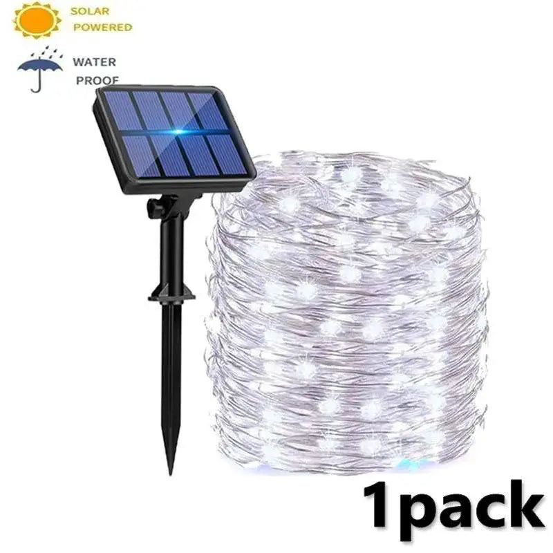 Enchanting Solar Fairy String Lights 8 Modes For Outdoor Use