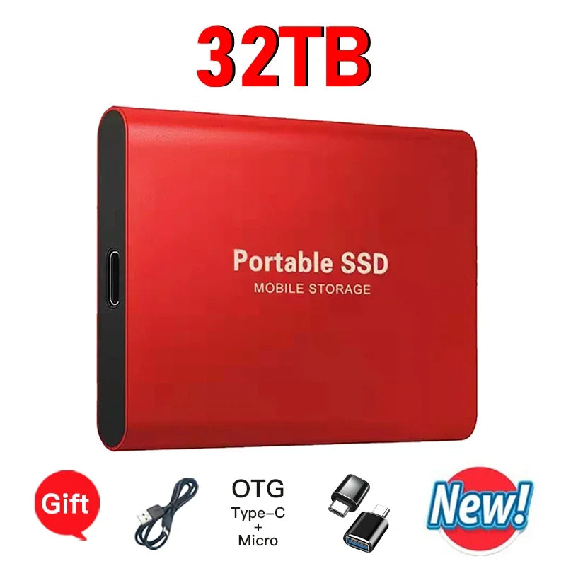 USB Computer External SSD Drive