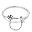 Sterling Silver Bracelet Cm Leaf