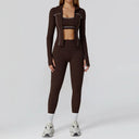Yoga Set 2 3PCS Women Sportswear - Flexible Comfort