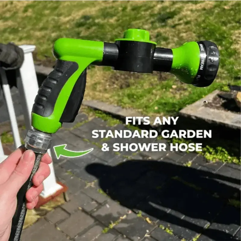 Dog Shower Sprayer Nozzle Hose 3 Mode Adjustable Wash Gun