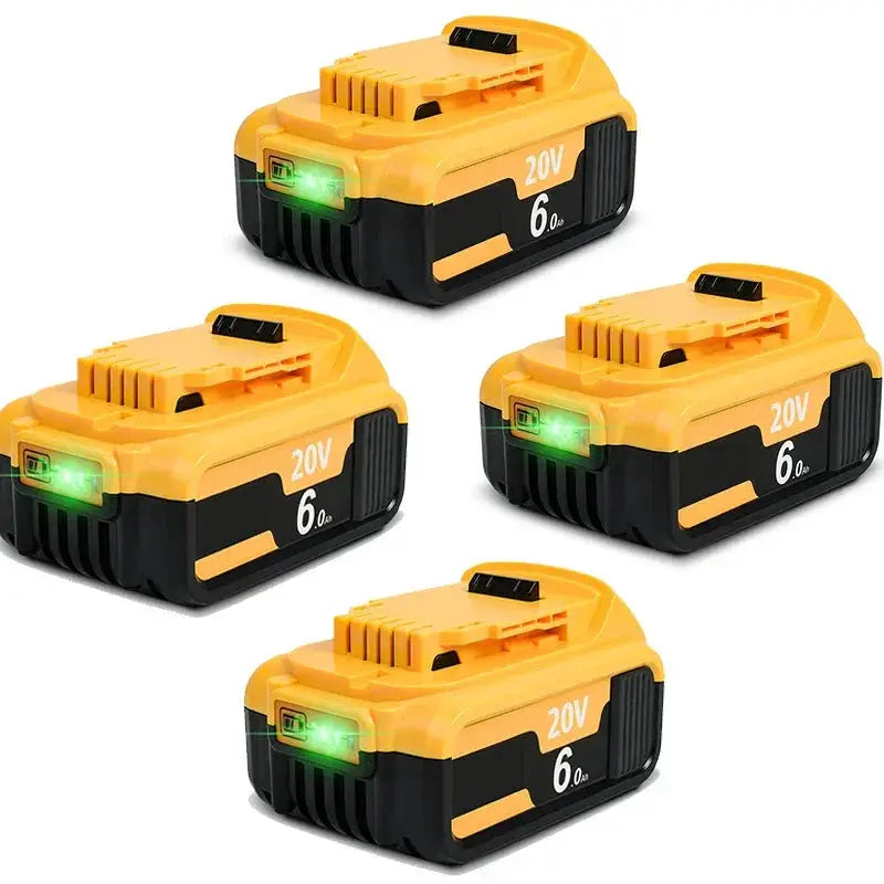 20V Lithium Ion Battery Pack 6000mAh for Power Tools