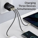Baseus USB Charger Fast Charging Hub for iPhone Samsung Devices