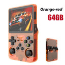 128G Open Source R36S Video Game Console With 3.5 Inch Screen