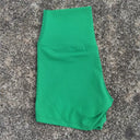 Plus Size High Waist Yoga Shorts - Stretchy