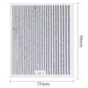 Elevate Your Style with Chic 3D Nail Art Decals Set