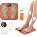 Foot Massager Pad Muscle Stimulator Electric Foot Sole Massage Promote Blood Circulation Relax Feet Devices Machine Healthy Care