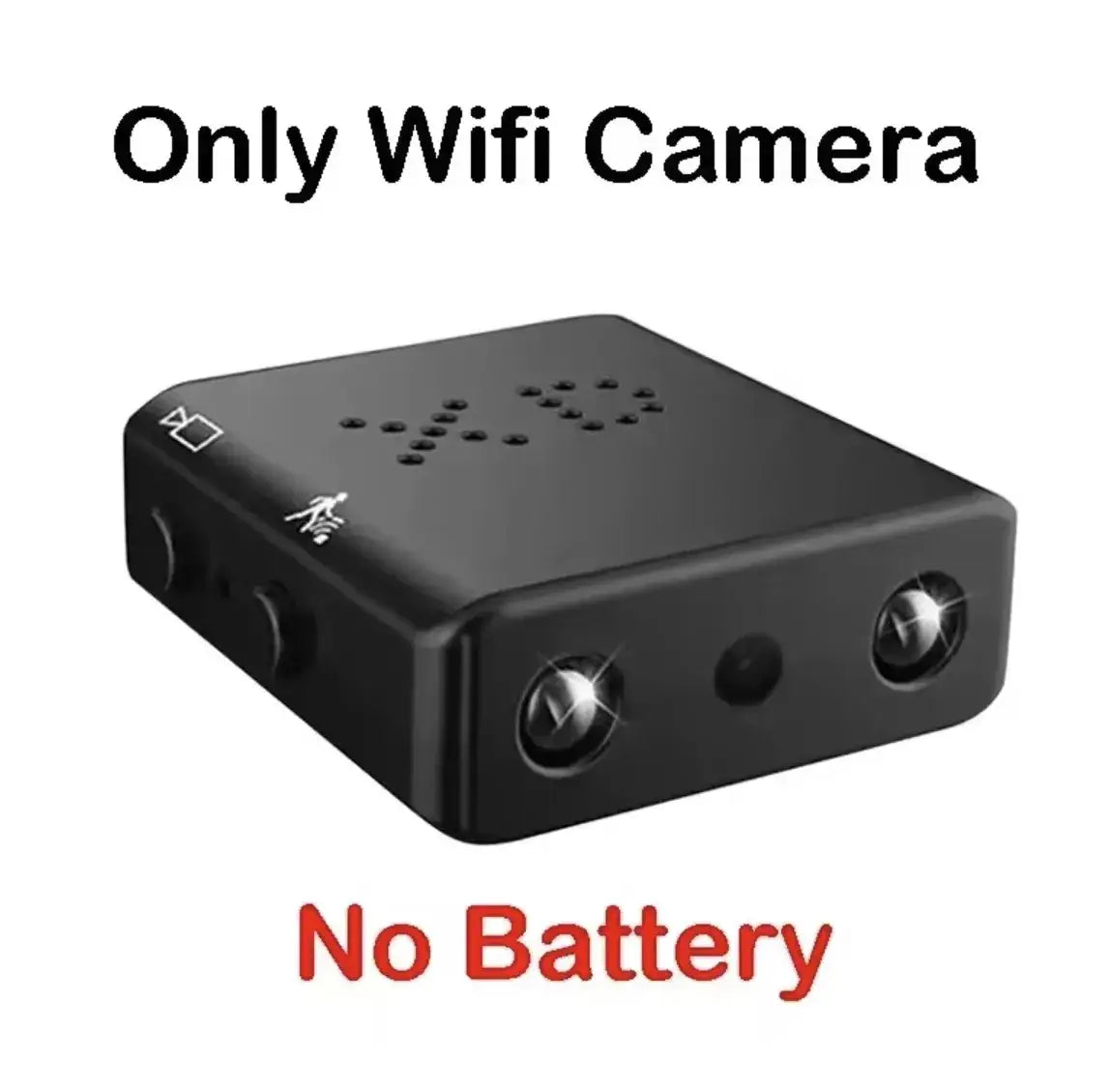 V380 Smallest Mini WIFI Camera 1080P HD Built-in Battery IP Remote Monitoring Camcorders IR Night Vision Body Cam Protable Cam