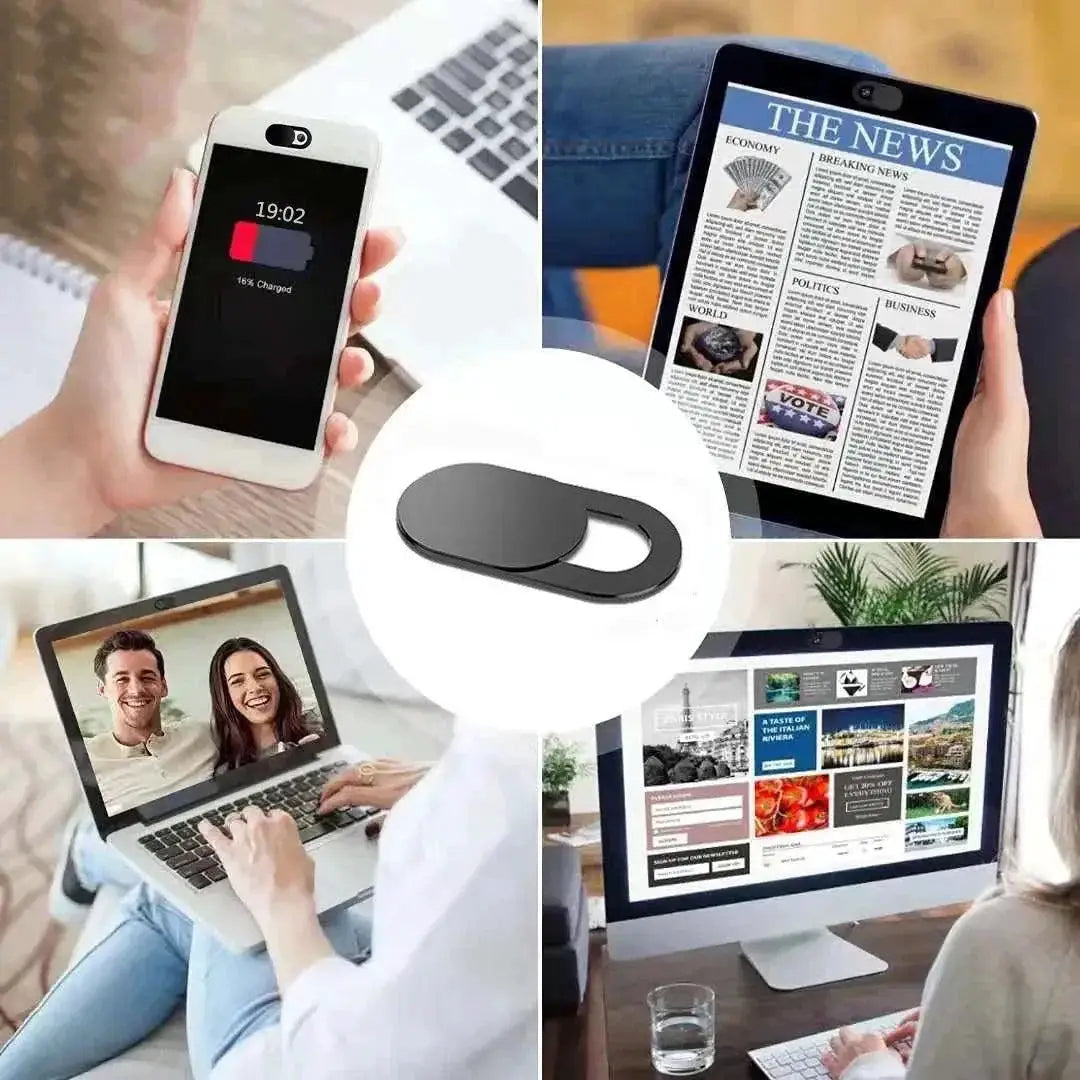 Webcam Privacy Cover Slider Keeps Your Camera Safe