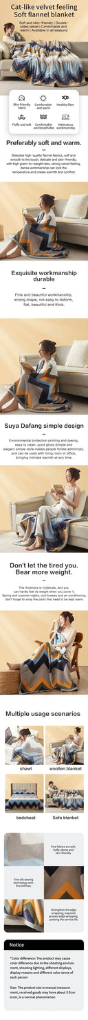 Flannel Blanket For All Sleepers Soft