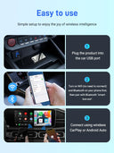 Carplay Android Auto Adapter Mini AI Box