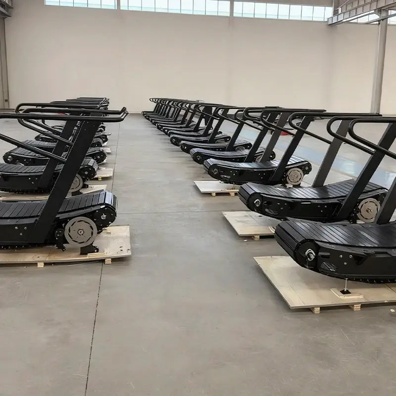 Commercial Non-Electric Mechanical Walking Pad Treadmill with Aluminum Frame for Exercise and Equipment Use at Office Home