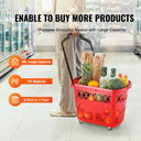 Portable Stackable Shopping Cart