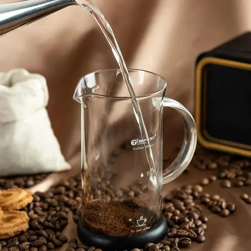 Gianxi French Press Pot 600ml Handmade Coffee Maker