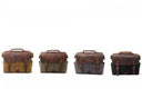 Vintage Waxed Canvas Leather Briefcase