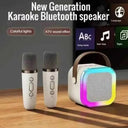 K12 Karaoke Machine Portable Bluetooth 5.3 PA Speaker System