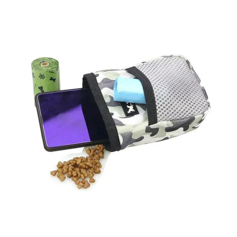 Pet Training Treat Bag Durable Oxford Cloth Hands Free Pouch