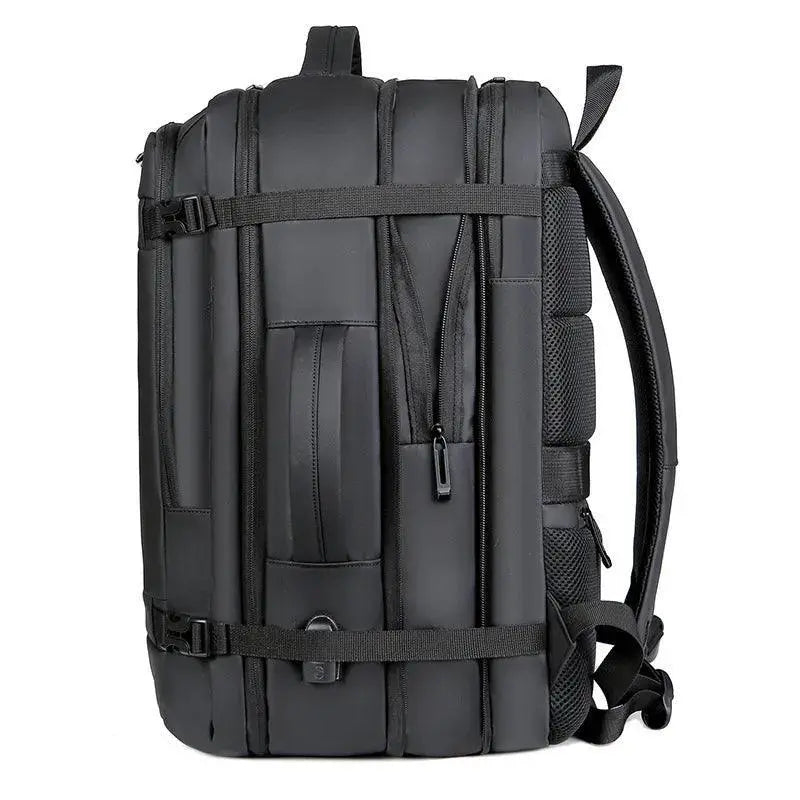 40L Expandable USB Travel Backpack Flight Approved Carry On