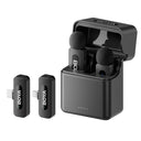 BOYA BY V3 Wireless Lavalier Microphone For iPhone Android Smartphones Streaming