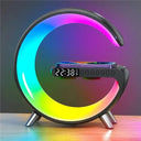 G Wireless Charger Clock Stand Bluetooth Speaker Night Light