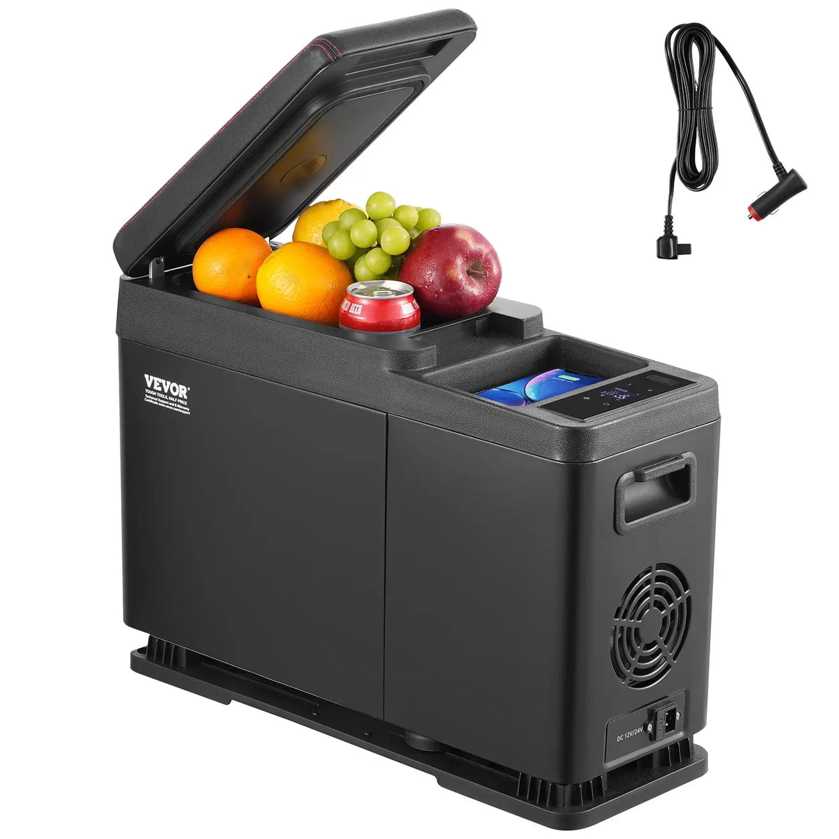 SucceBuy Car RefrigeratorCar Armrest Refrigerator Fridge Single — product view 1